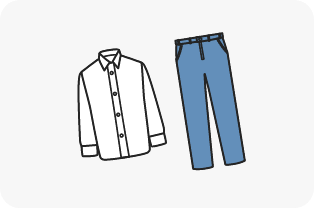 運転しやすい服装（サンダル不可）